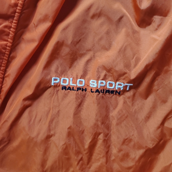 Polo Sport orange windbreaker - Picture 3 of 12